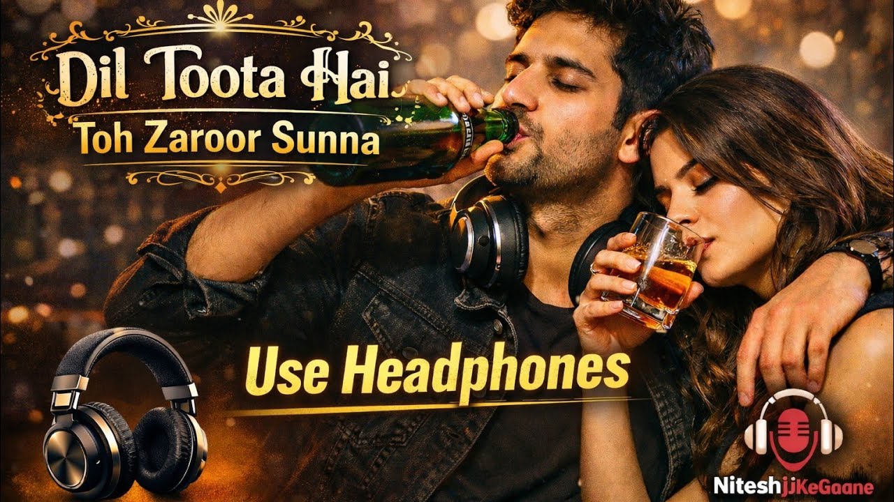 Dil Toota Hai To Zaroor Sunna 🥺💔😔🎧 | Sukoon Milega | Sad Heart touching Song 2026 | NiteshJiKeGaane 