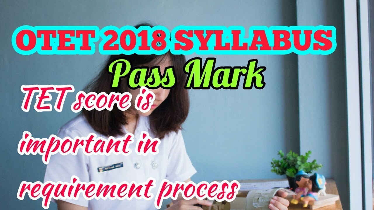 OTET 2018 ||SYLLABUS||
