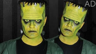 Frankenstein' s Monster  Makeup Tutorial in collaboration with Best Fiends! #AD