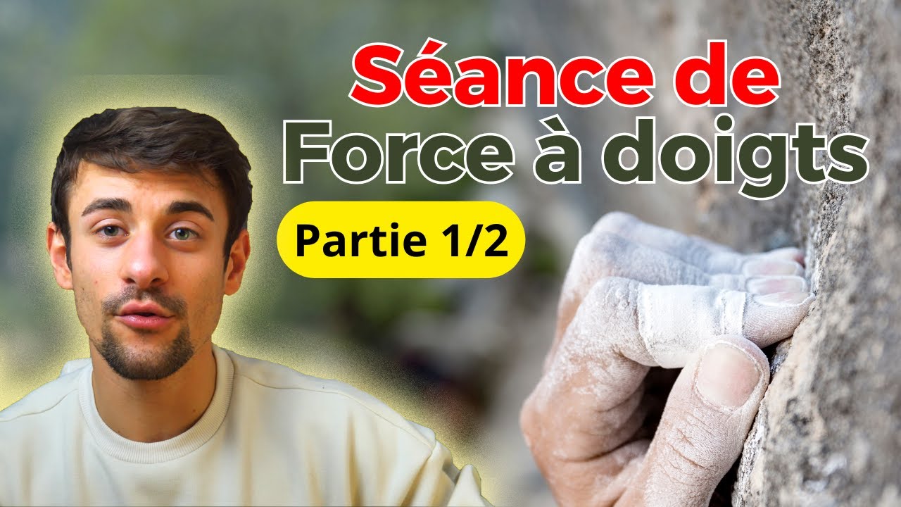 Je commence mon 2ème cycle de force à doigts !