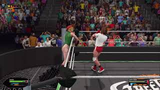 WWE 2K25: Sakura Vs Cammy (Low blow match)