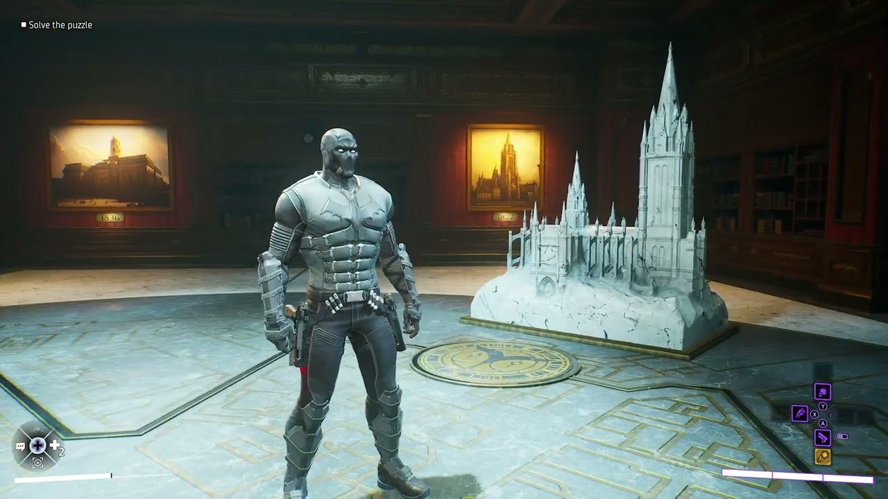 Gotham Knights Solve Puzzle Gotham Buildings Year of Construct Orchard Hotel Secret Level