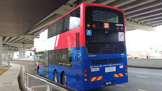 VEN634 at a Bus Stop | rapidKL Volvo B8L ...