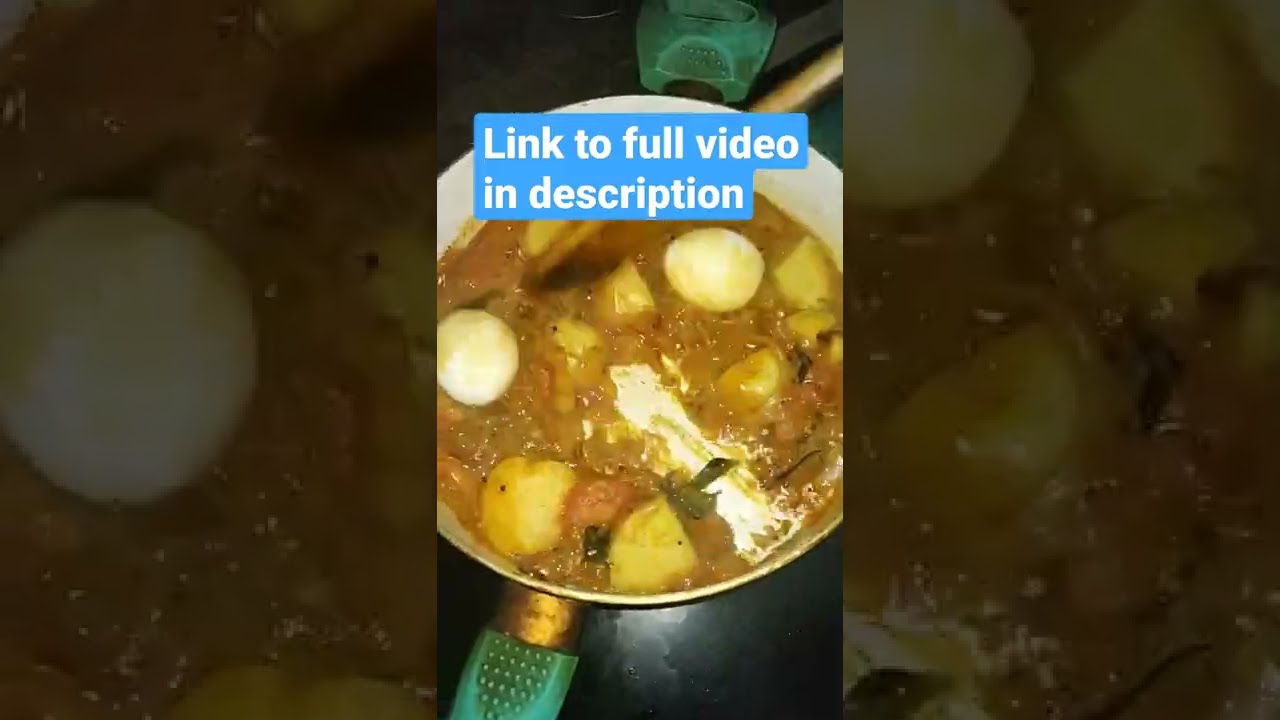 Egg Curry / #shorts / Mutta Curry / Anda Curry / Egg recipes / Link to 9 Egg recipes in description | Indian Mom
