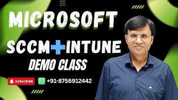Microsoft SCCM + Intune Demo Class | Complete Overview for Beginners | By ICNT Gyan