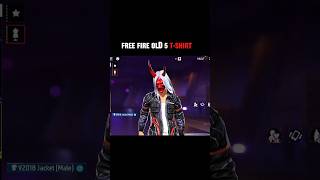free fire top 5 old t-shirt#freefire #gaming #freefiretshirt