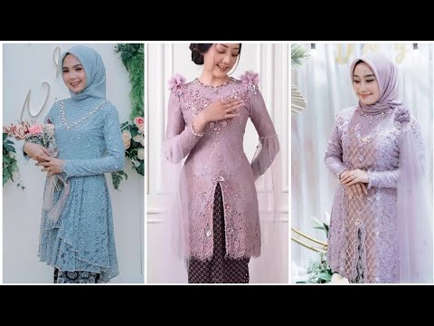 27 Inspirasi Model Kebaya Modern Brokat Terbaru 2021/2022 Untuk Pesta Pernikahan Kondangan Lamaran