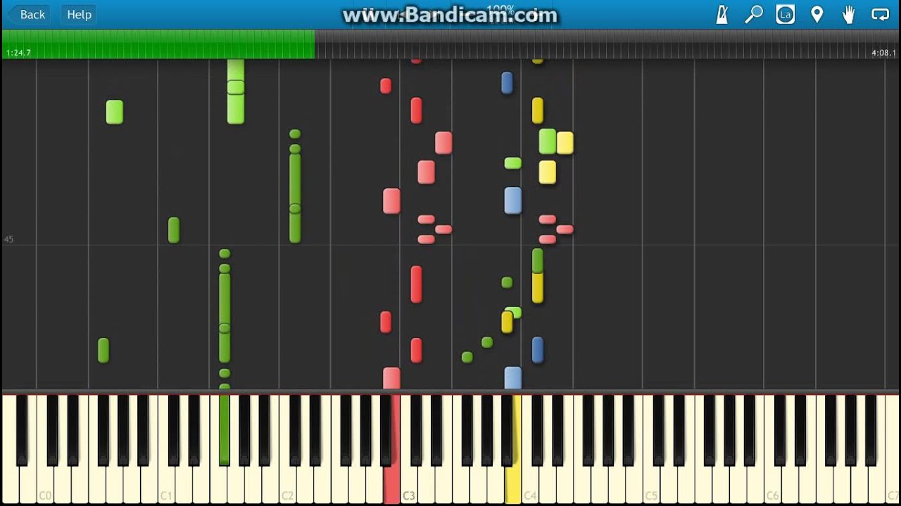 Synthesia 8.4: Hooked On Classics (7 songs in 1) r.a.dickey