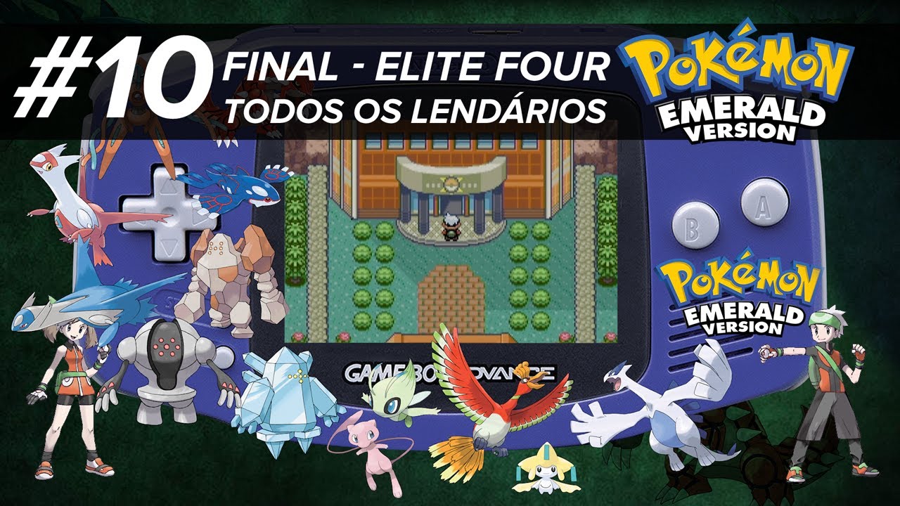 Como Chegar Até a ELITE FOUR No Pokémon Emerald 