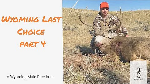 A Wyoming Mule Deer hunt 2022