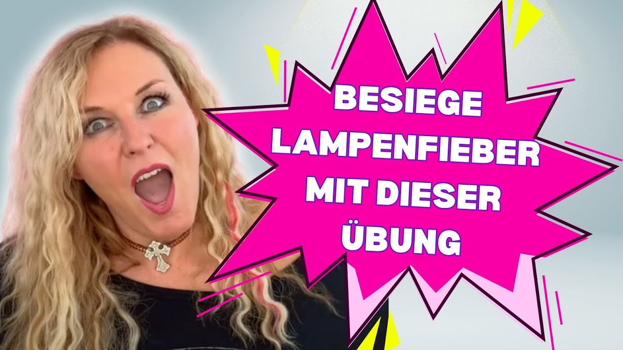 ⚡️Lampenfieber ⚡️Was DU darüber wissen solltest