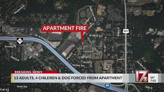 17 displaced after Durham apartment fire impacts 3 units