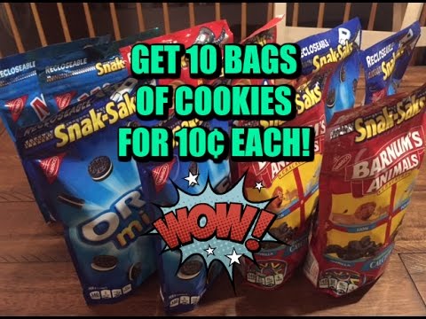 Kroger Affiliate Stores:  Grab 10 bags of Nabisco Cookies for 10 cents each thru 1/31!