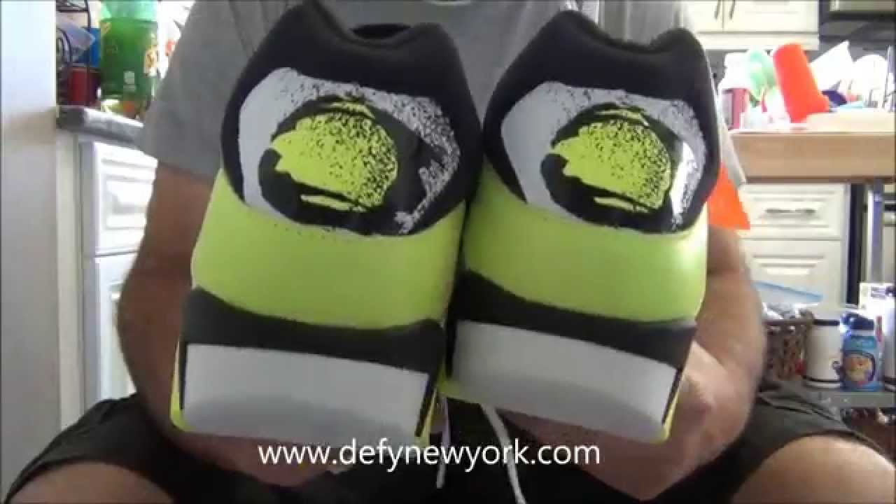 On Feet Review! The Nike Tech Challenge III Volt 2015 Retro Andre Agassi