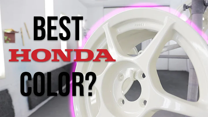 Painting Honda Championship White