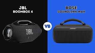 JBL BOOMBOX 4 VS BOSE SOUNDLINK MAX | COMPARISON