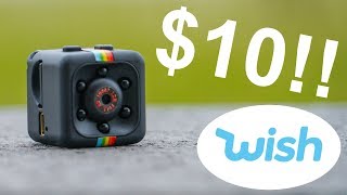 $10 Mini Camera from Wish Review (SQ11 Camera) Profile