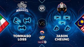 XTC 2021 - GROUP A ROUND 1 - Tommaso Loss (ITALY) vs Jason Cheung (MALAYSIA) @TeleTNT1