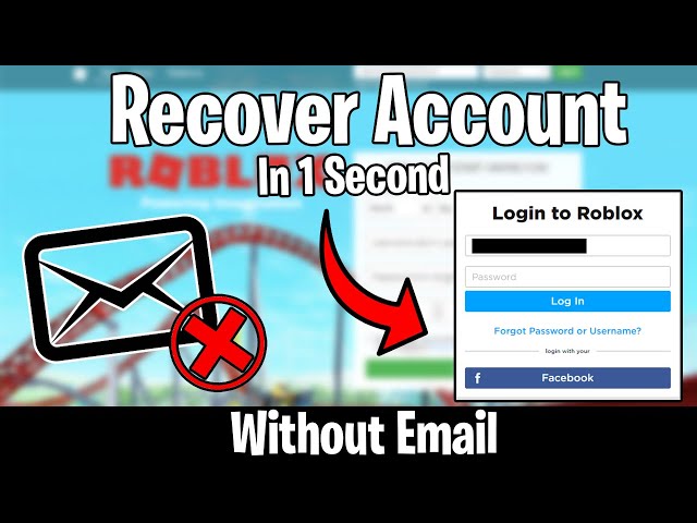 SECRET Roblox Account RECOVERY w/o E-MAIL! –by Poke, Leah Ashe, Cookie  Swirl C, FGTeeV, Denis, Jelly 