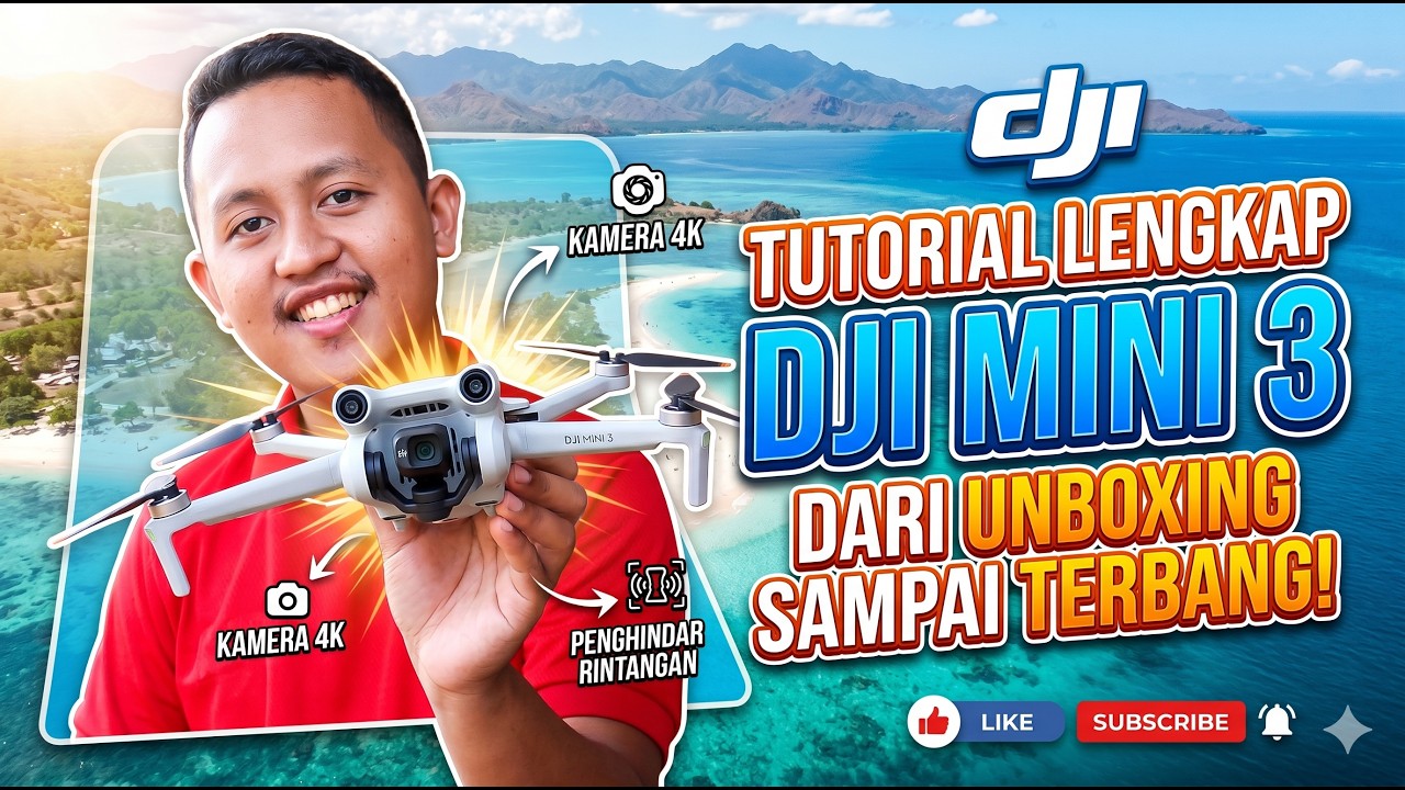 Tutorial Lengkap Drone DJI MINI 3 di Tahun 2026 - YouTube