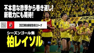 【柏レイソル｜2023シーズンゴール集】不本意な昨季から巻き返しへ新スタイル確立！｜2023明治安田生命J1リーグ