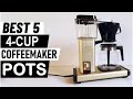 Top 5 Best 4-Cup Coffeemaker Pots in 2025