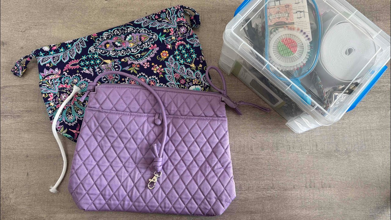 Vera Bradley Surgery: Transformed a “rebrand” Original Hipster Crossbody into a Purse Organizer