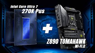 Así rinde el NUEVO procesador de Intel ULTRA 7 270K en una Z890 TOMAHAWK WIFI II
