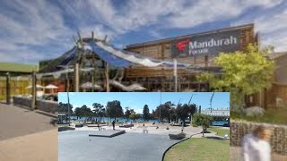 scoot at Mandurah forum and skatepark