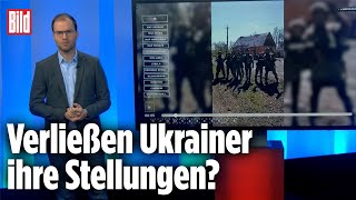 Russen durchbrechen Ukraine-Front | BILD-Lagezentrum