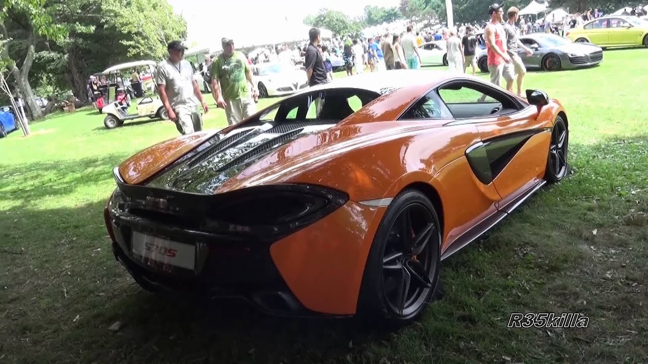 McLaren 570S Walkaround in Detail! Pittsburgh Vintage Grand Prix