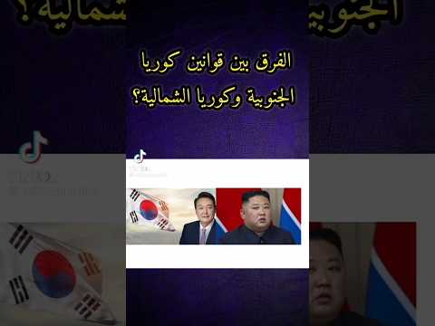 الفرق الصادم بين قوانين كوريا الجنوبية وكوريا الشمالية كوريا الجنوبية  معلومات
