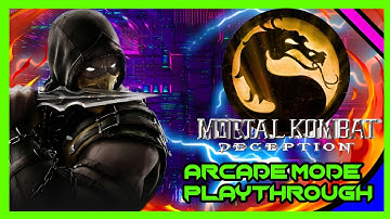 Mortal Kombat Deception Scorpion Arcade mode playthrough