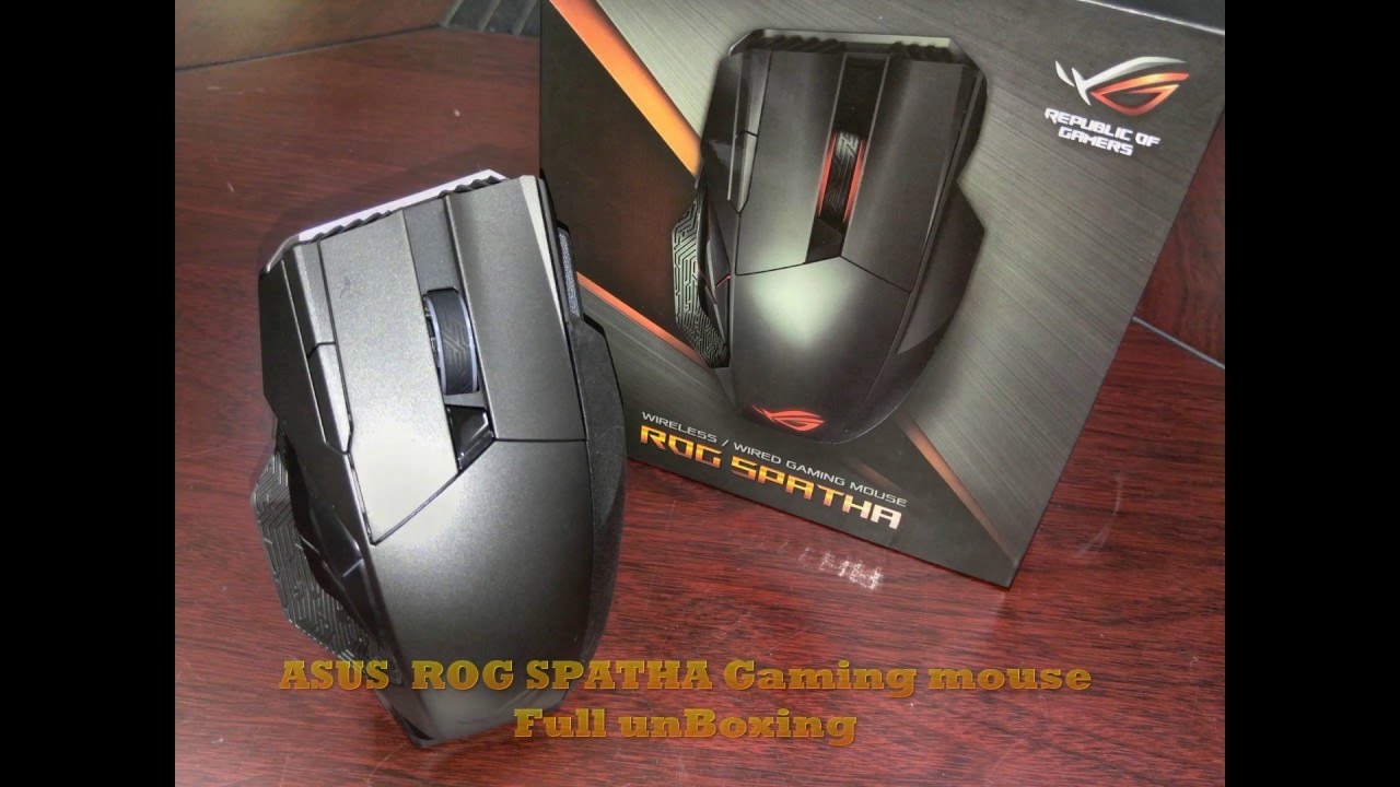 Asus Rog Spatha Unboxing Youtube