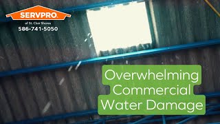 St. Clair Shores: Our Business Restores Your Business from Water Damage