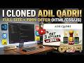 I Cloned India's Premium Perfume Brand Website (Adil Qadri)