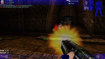 UT99 Gameplay - DM-ShatteredLight "MORTAL KOSMIC!!"