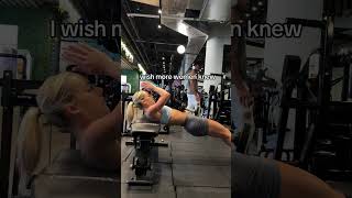 I WISH MORE WOMEN KNEW… (summer challenge in b!0)#motivation #glutesworkout