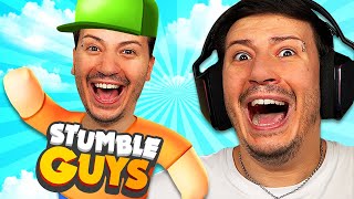 GIOCO A STUMBLE GUYS PER LA PRIMA VOLTA (ho vinto)