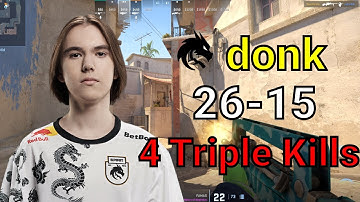 CS2 POV donk Faceit ranked 26-15 (Mirage) voice comms | 2024/10/29 | #cs2 #democs2