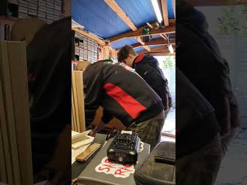 campervan build. mercedes sprinter 1999 310d. unit build