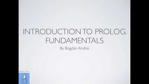 PROLOG COURSE - PART 1 | FUNDAMENTALS
