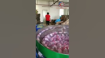 Automatic plastic small bottle vibrating sorter bowl feeding rotary liquid filling capping machine