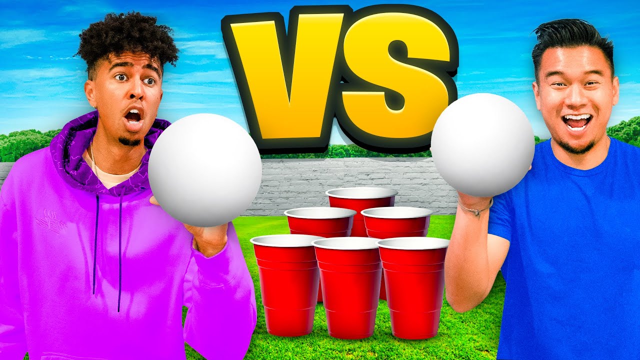GIANT DARE PONG GAME!