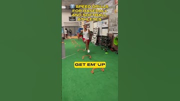 2️⃣ SPEED DRILLS FOR ⚾️🥎 ATHLETES #baseball #softball #athletes