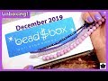 ✨DECEMBER 2019 🎁DOLLAR BEAD BOX and BAG ✨Monthly Beaded Jewelry Making Subscription Unboxing