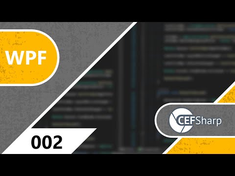 How to make a Cefsharp Web Browser in WPF C# - Part 2 | TabContent UserControl | Coding .NET