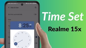 Realme 15x time setting | realme 15x me time kaise set kare | realme 15x me time 12 hours kaise kare
