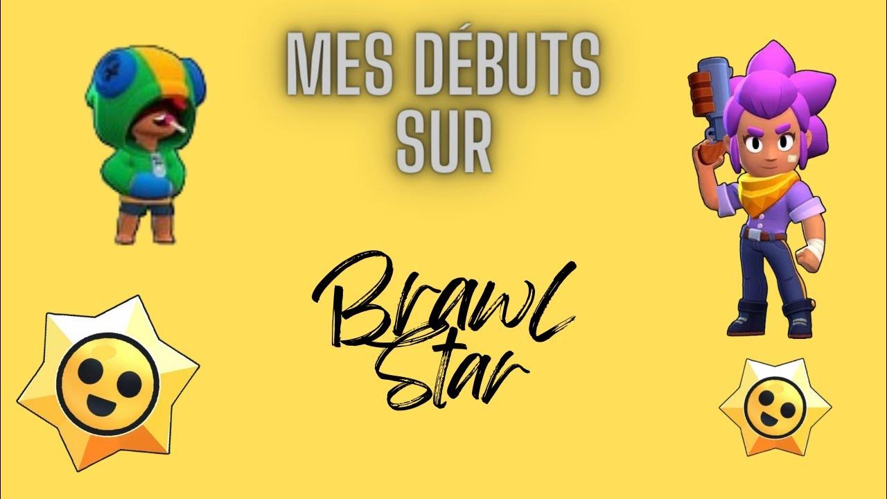 BRAWL STAR 1 Je fais mes premières parties sur brawl star ! YouTube