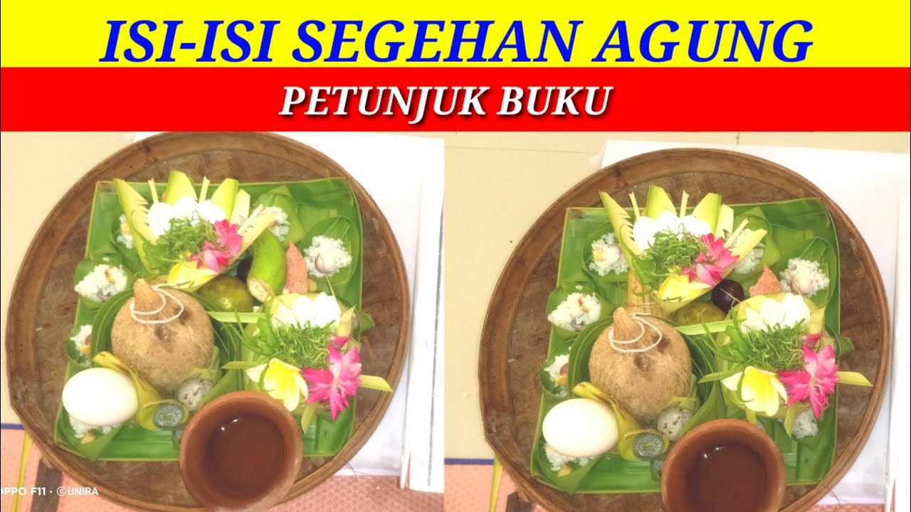 Cara Metanding Segehan Agung / Petunjuk Buku.